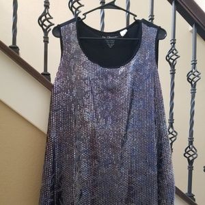 Chico's sequined tank